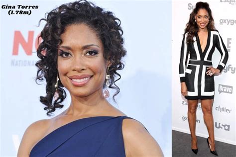 gina torres height|gina torres height and husband.